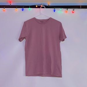 Forever 21 dusty rose T-shirt.
